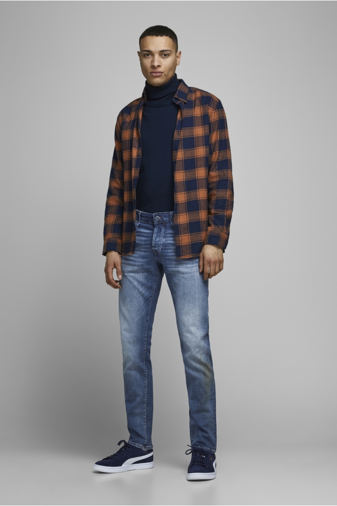 JJIGLENN JJICON JJ 357 50SPS NOOS 12148275 Blue Denim